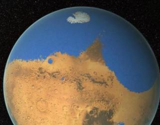Mars had a large ocean in the past: Study Mars had a large ocean in the past: Study