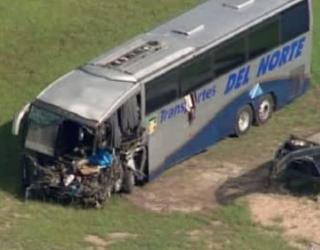 Texas bus crash claims 2 lives, injures 10 others Texas bus crash claims 2 lives, injures 10 others