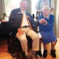 Maine’s oldest woman meets former President George H.W. Bush