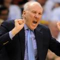 San Antonio Spurs coach Gregg Popovich would be happy to be back coaching