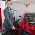 Tesla Motors updating its Model S Electric Car