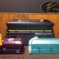 Casket designer donates custom coffins for children killed in house fire
