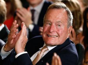 George H.W. Bush Remains Hospitalized