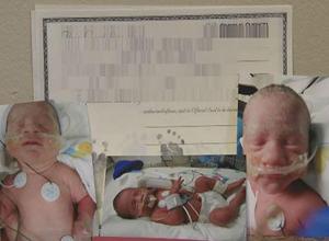 Rare Identical Triplets Born In Texas